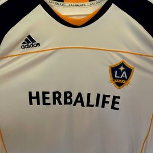 LA galaxy mls soccer jersey